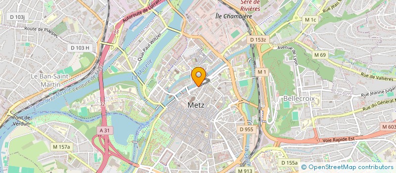 localisation de l'entreprise MADAME SILVIA DELEU  METZ