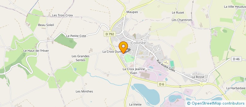 localisation de l'entreprise MADAME SILVIA DINU à LE MENE