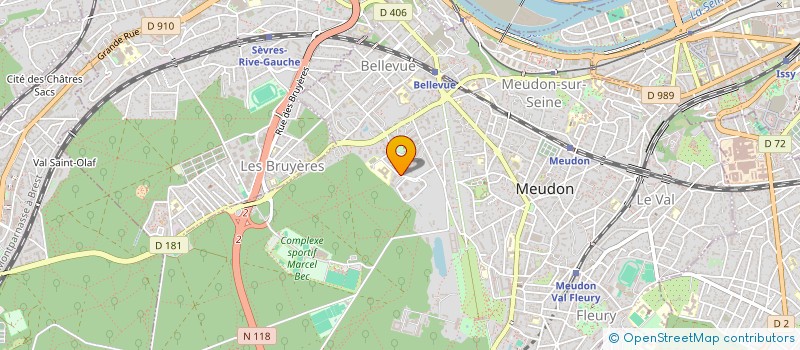 localisation de l'entreprise MADAME SILVIA ESQUIVEL  MEUDON