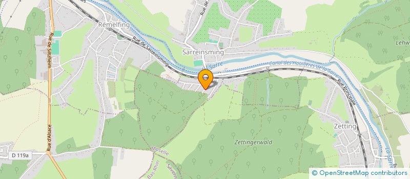 localisation de l'entreprise MADAME SILVIA FANCELLU  SARREINSMING