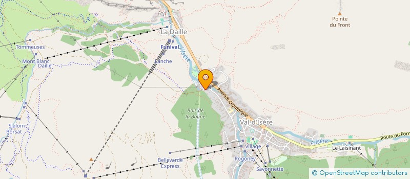 localisation de l'entreprise MADAME SILVIA GOUVEIA  VAL-D'ISERE