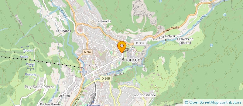 localisation de l'entreprise MADAME SILVIA GROSSO  BRIANCON