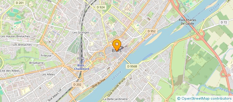 localisation de l'entreprise MADAME SILVIA LOPEZ HIDALGO  BLOIS