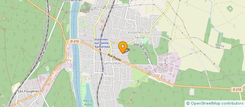 localisation de l'entreprise MADAME SILVIA MALISANI  SAMOREAU