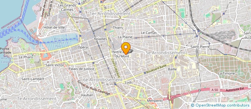 localisation de l'entreprise MADAME SILVIA MARISCAL ESCOBAR à MARSEILLE