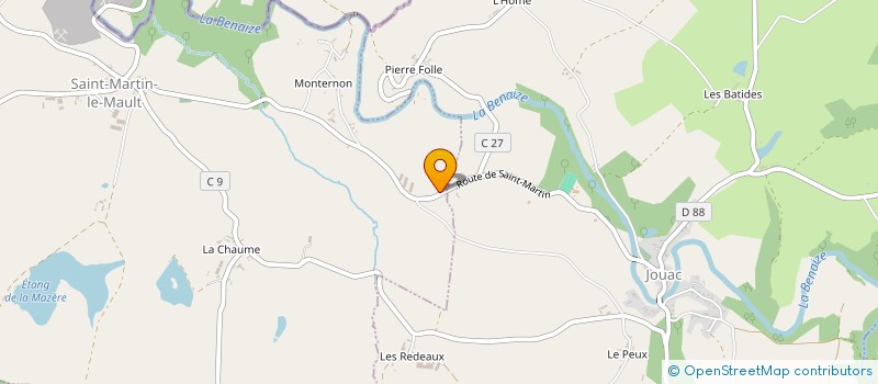 localisation de l'entreprise MADAME SILVIA MARTINEZ à SAINT-MARTIN-LE-MAULT