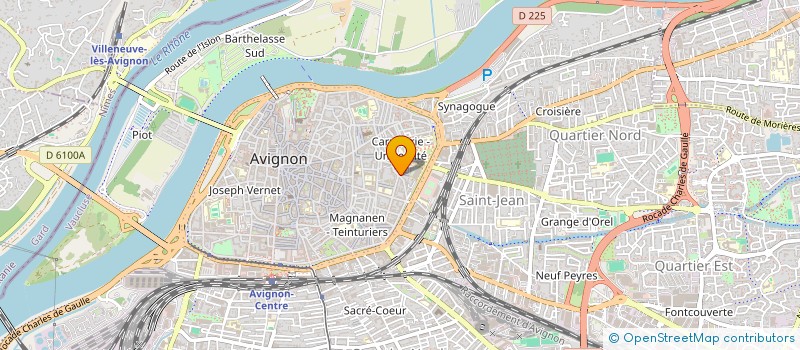 localisation de l'entreprise MADAME SILVIA MBOUEM MBECK  AVIGNON