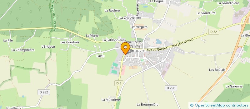 localisation de l'entreprise MADAME SILVIA MIHAELA TUCRA à TOUROUVRE AU PERCHE