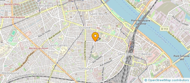 localisation de l'entreprise MADAME SILVIA MOLINA  BORDEAUX