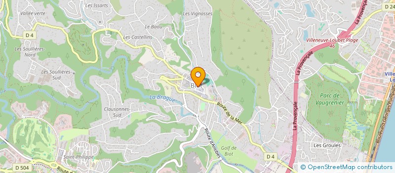 localisation de l'entreprise MADAME SILVIA PIREDDA  BIOT