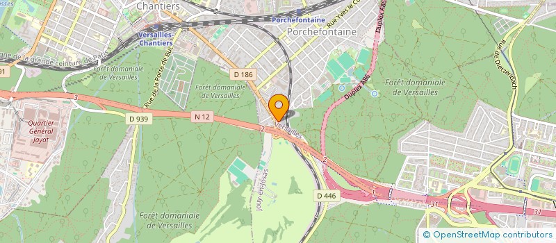 localisation de l'entreprise MADAME SILVIA QUADRELLI à VERSAILLES
