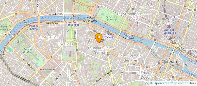 localisation de l'entreprise MADAME SILVIA RUIZ MEDINA  PARIS