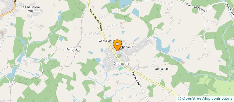 localisation de l'entreprise MADAME SILVIA SAMANIEGO ARROYO à GLANDON