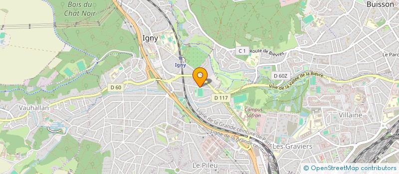 localisation de l'entreprise MADAME SILVIA TROTTET  IGNY