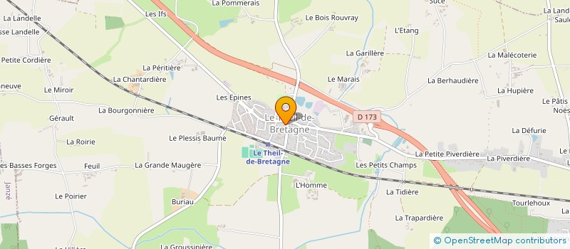 localisation de l'entreprise MADAME SILVIA TURCAN  LE THEIL-DE-BRETAGNE