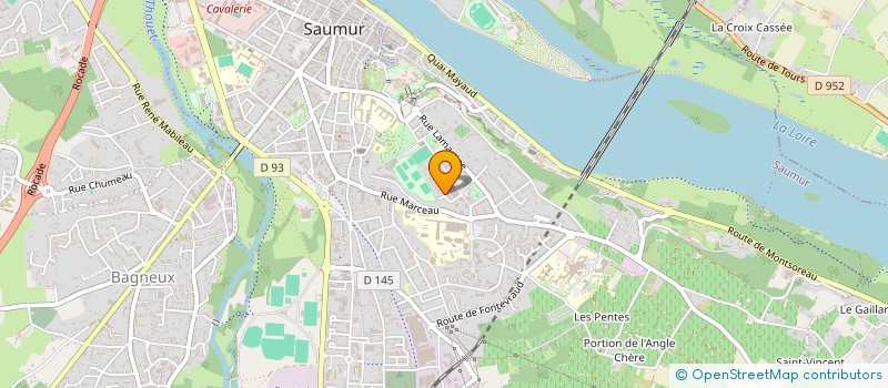 localisation de l'entreprise MADAME SILVIANNE MARCELIN  SAUMUR