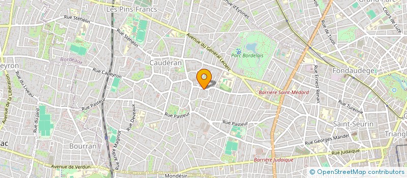 localisation de l'entreprise MADAME SILVIE CARREZ  BORDEAUX