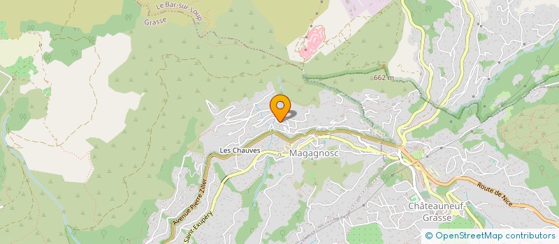 localisation de l'entreprise MADAME SILVIE PERIS à GRASSE