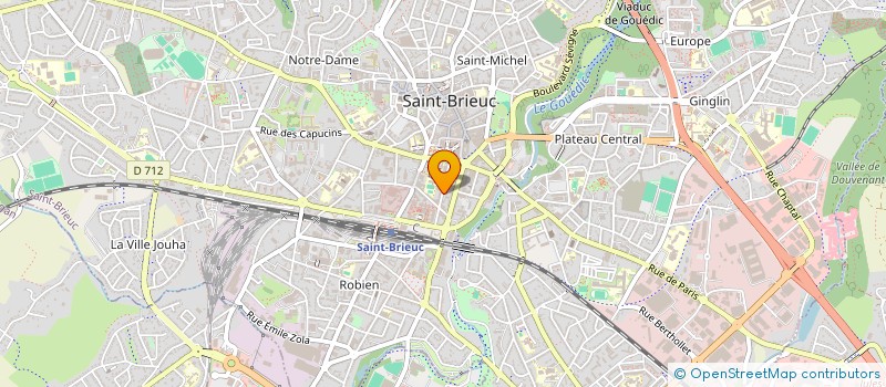 localisation de l'entreprise MADAME SILVIE ZAHRADNICKOVA à SAINT-BRIEUC