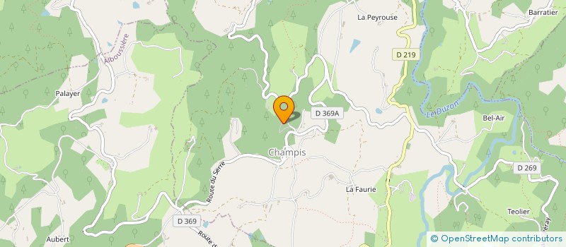 localisation de l'entreprise MADAME SILVINA MARQUES PEREIRA  CHAMPIS