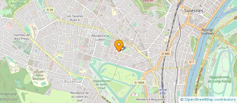 localisation de l'entreprise MADAME SILYA ALALENGBI-MOUNGA  NANTERRE