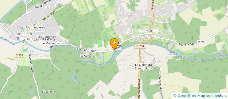 localisation de l'entreprise MADAME SIMACH DY  LES MONTILS