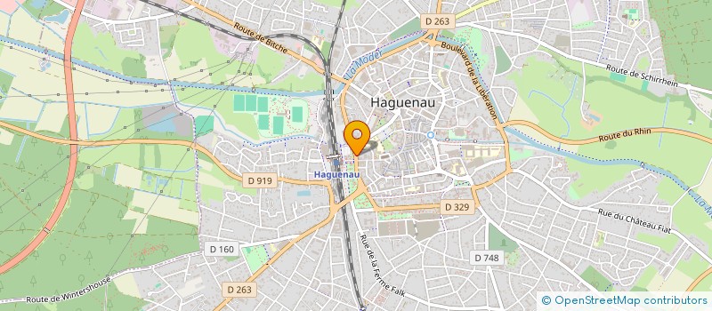 localisation de l'entreprise MADAME SIMAL KUTLU à HAGUENAU