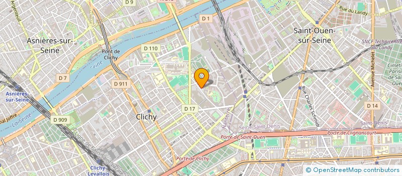 localisation de l'entreprise MADAME SIMAY CAG  CLICHY