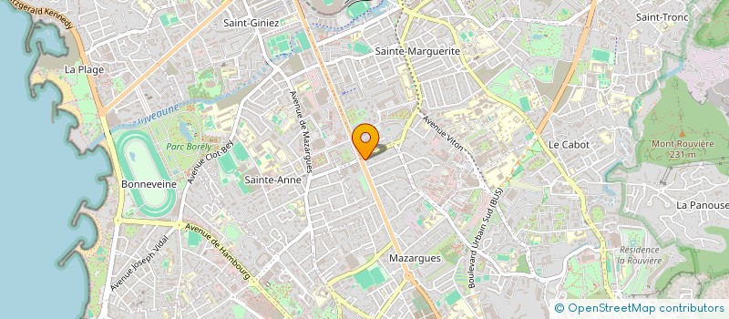 localisation de l'entreprise MADAME SIMBA UZAN à MARSEILLE 9EME