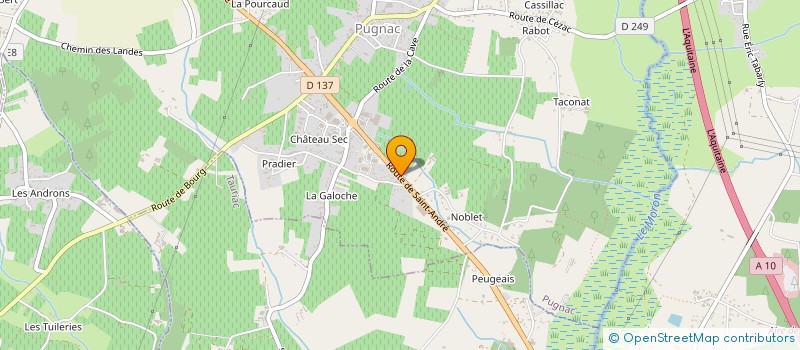 localisation de l'entreprise MADAME SIMEONOVA GERGANA à PUGNAC