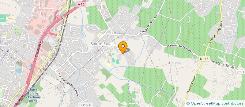 localisation de l'entreprise MADAME SIMGE KARA  SAINTE-EULALIE