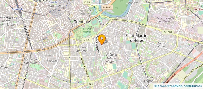 localisation de l'entreprise MADAME SIMIN EIVAZI à GRENOBLE