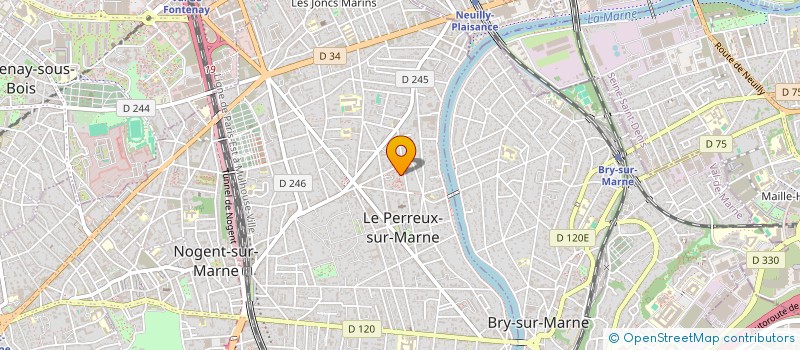 localisation de l'entreprise MADAME SIMIN SASSANI à LE PERREUX-SUR-MARNE