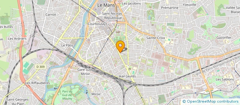 localisation de l'entreprise MADAME SIMINA TRAORE  LE MANS