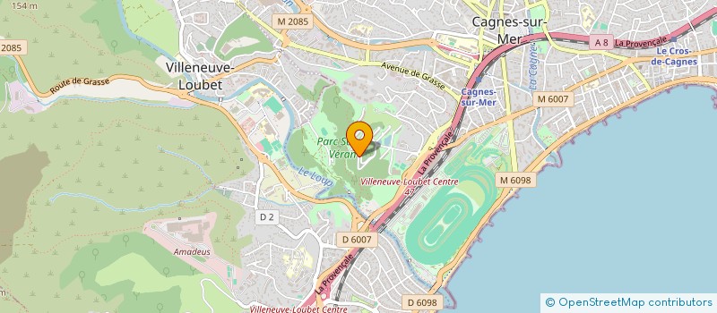 localisation de l'entreprise MADAME SIMINE GHARIB  CAGNES SUR MER