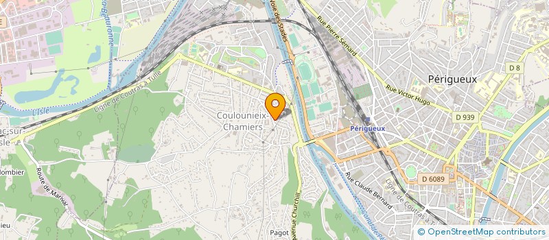 localisation de l'entreprise MADAME SIMMYE HARTINO  COULOUNIEIX-CHAMIERS