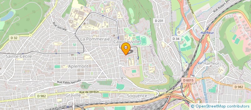 localisation de l'entreprise MADAME SIMONA-ANDREEA VANTURACHE  LE HAVRE