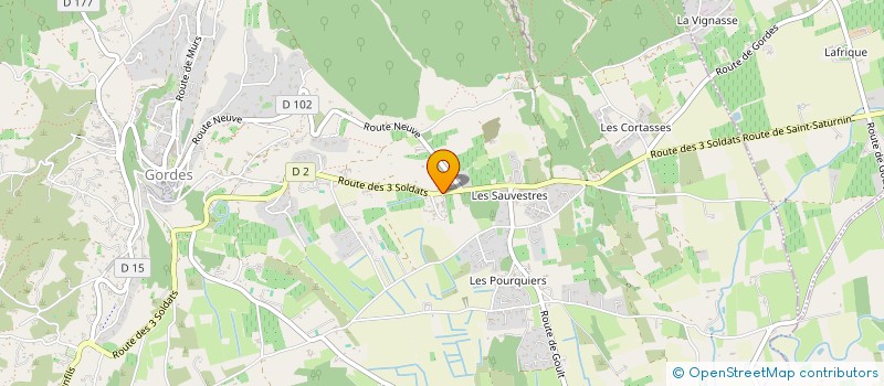 localisation de l'entreprise MADAME SIMONA ARMINIO  GORDES