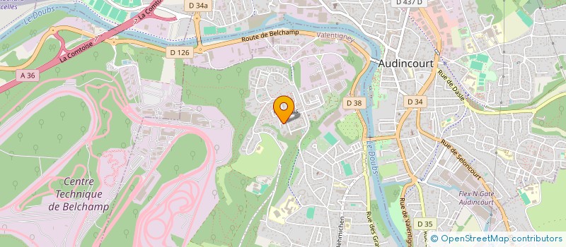 localisation de l'entreprise MADAME SIMONA BARBURA  VALENTIGNEY