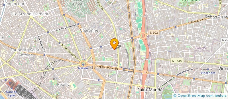 localisation de l'entreprise MADAME SIMONA BURLACU  PARIS