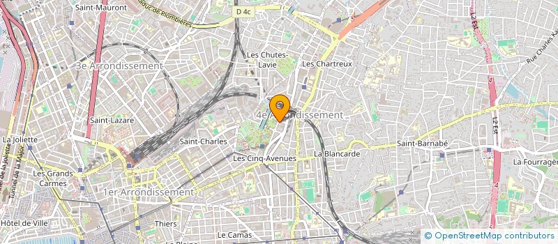 localisation de l'entreprise MADAME SIMONA CANZONIERI à MARSEILLE