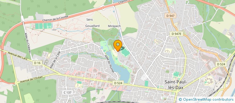 localisation de l'entreprise MADAME SIMONA COSTACHE  SAINT-PAUL-LES-DAX