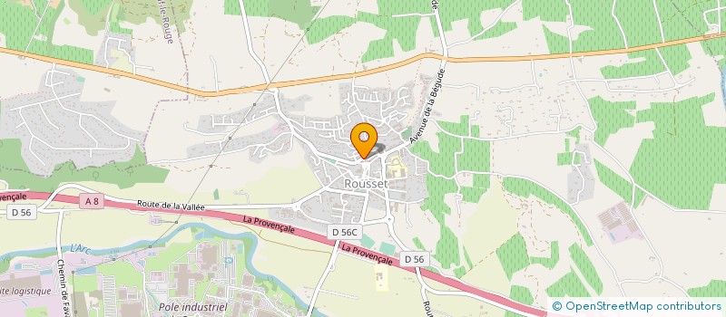 localisation de l'entreprise MADAME SIMONA DELBENE  ROUSSET