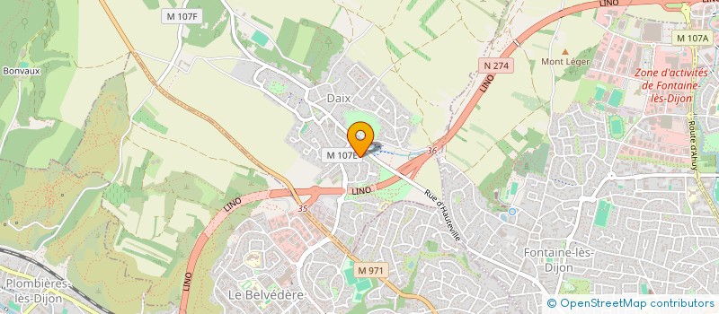 localisation de l'entreprise MADAME SIMONA FRISON  DAIX