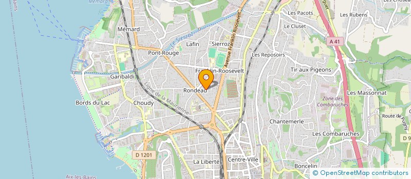 localisation de l'entreprise MADAME SIMONA ITU  AIX-LES-BAINS