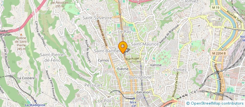 localisation de l'entreprise MADAME SIMONA MARCHETTI à NICE
