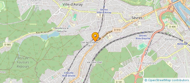 localisation de l'entreprise MADAME SIMONA PERNA à CHAVILLE