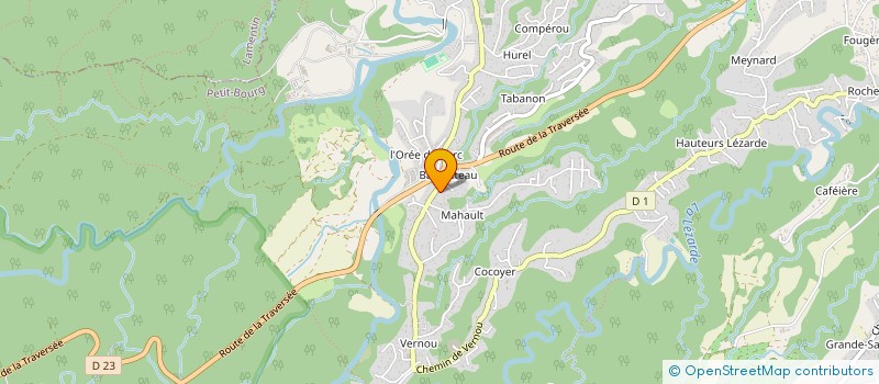 localisation de l'entreprise MADAME SIMONA WILLIAM  PETIT-BOURG