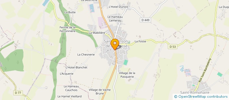 localisation de l'entreprise MADAME SIMONE ALLIX  BOURGVALLEES