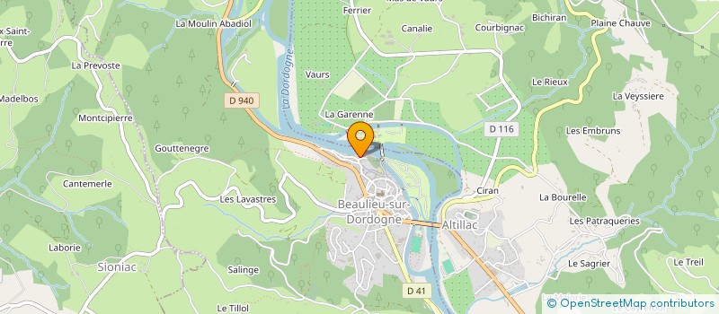 localisation de l'entreprise MADAME SIMONE ANGELERGUES à BEAULIEU-SUR-DORDOGNE
